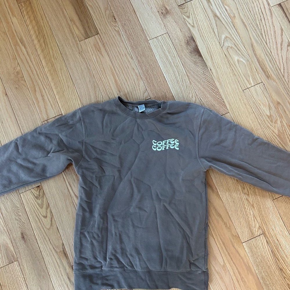 Coffee Coffee Brown Crewneck